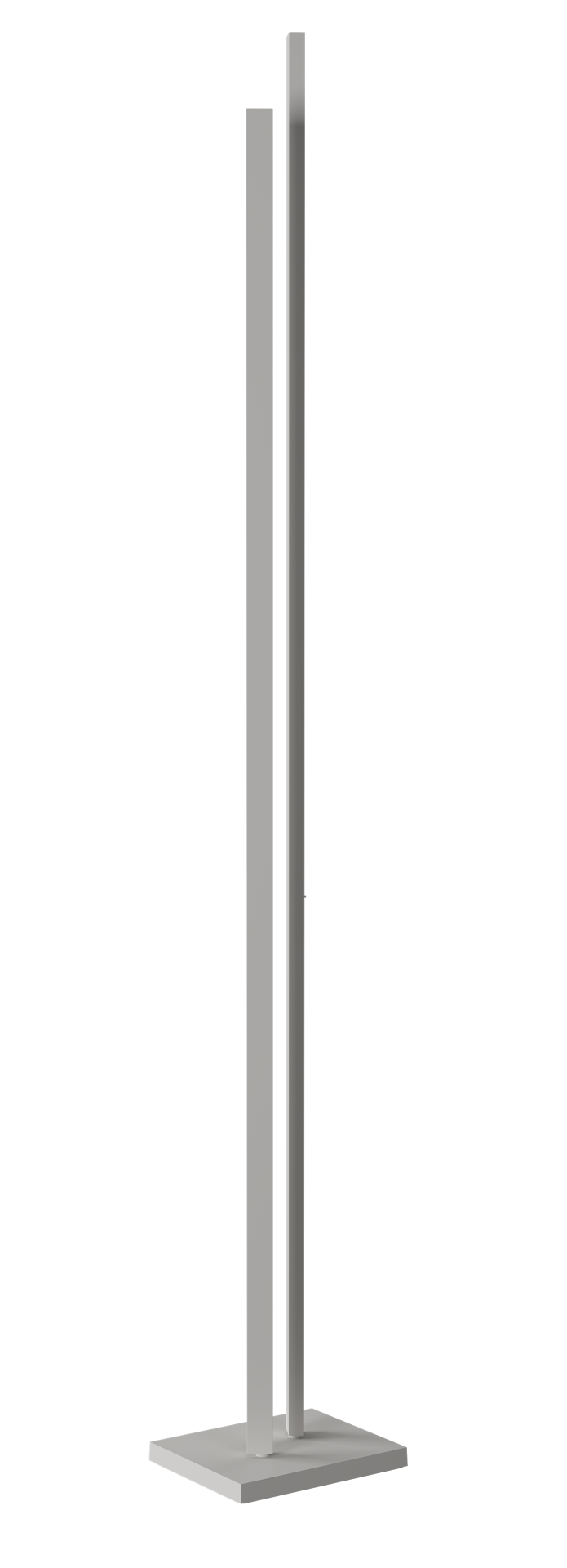 Moderne Parallel Stehleuchte in Grau mit minimalistischem Design für stilvolle Raumbeleuchtung.