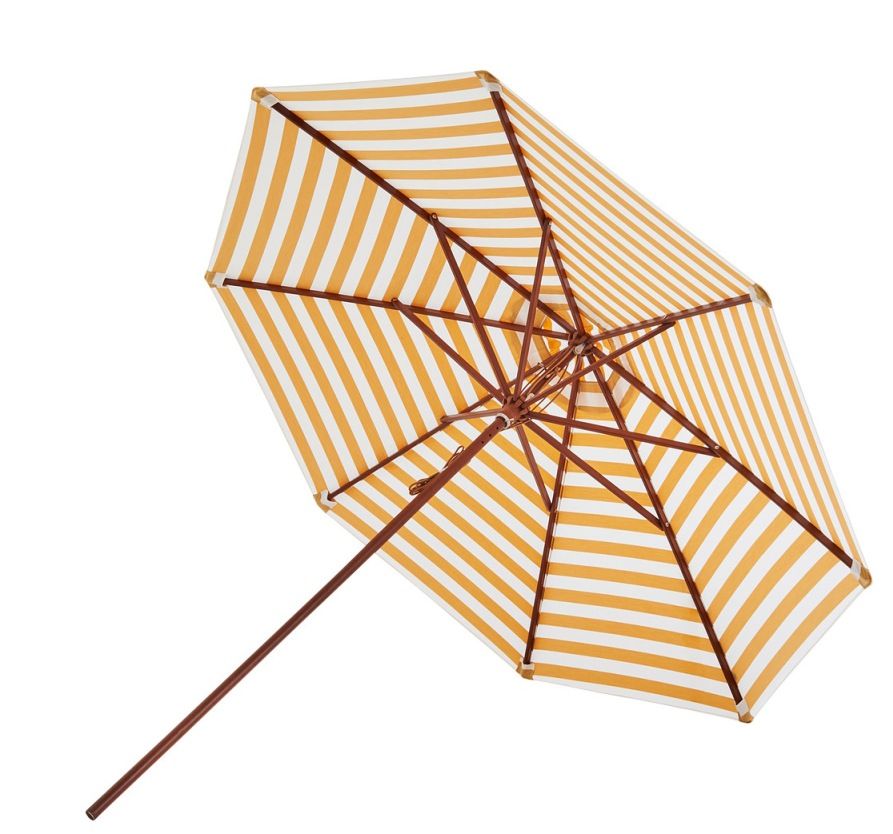 Messina Parasol Skagerak by Fritz Hansen Ø 270 cm / Yellow Stripes