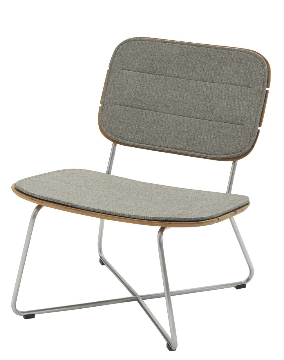 Lilium Lounge Chair Chair Cushion Outdoor Skagerak by Fritz Hansen Ash