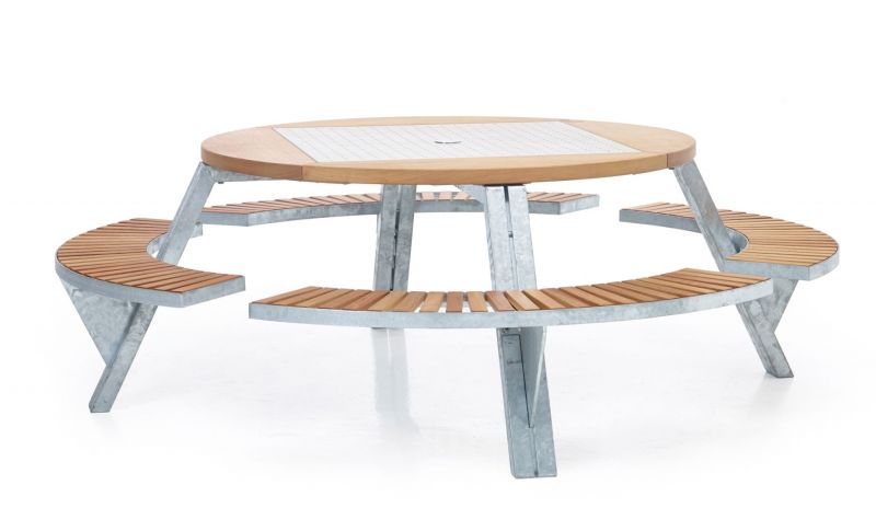 Gargantua Picnic Table Outdoor Extremis