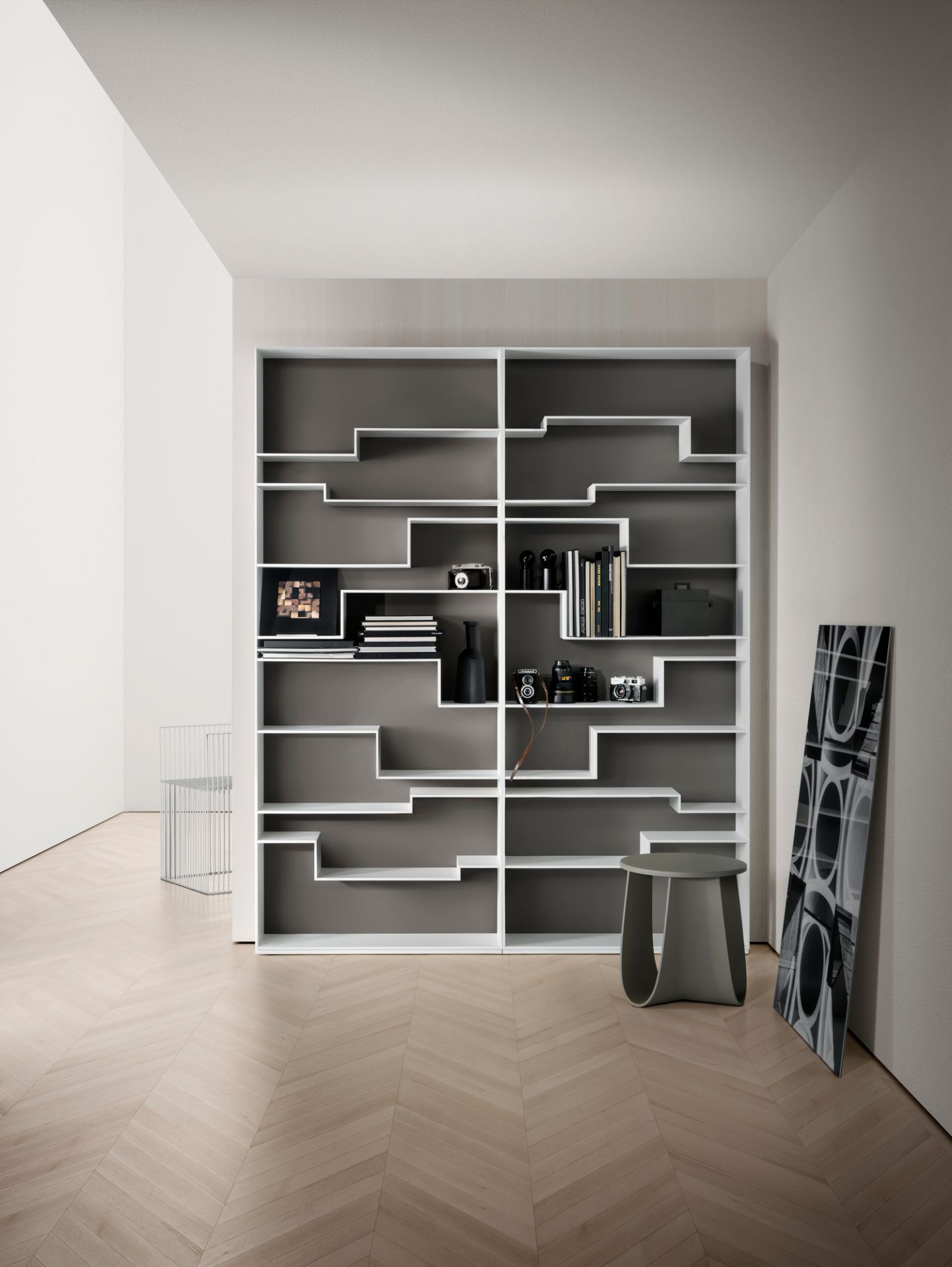 Melody Regalsystem MDF Italia-Taubengrau matt