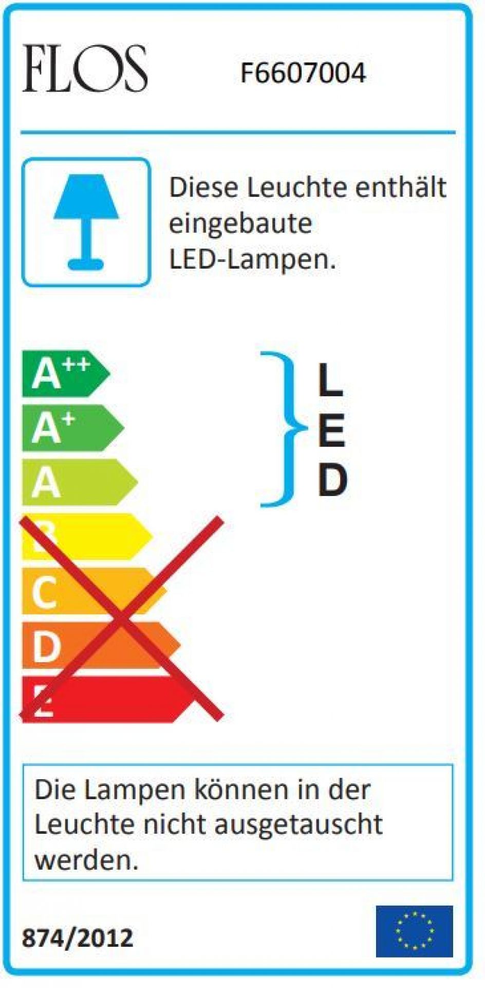Taccia LED 2016 table lamp Flos