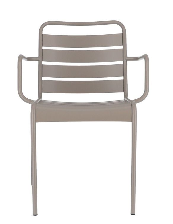 Fiam Mya Metal outdoor stacking chair Jan Kurtz