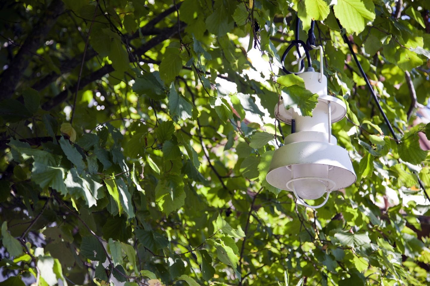 Polo Outdoor Suspension lamp Ø21cm Anthracite Martinelli Luce