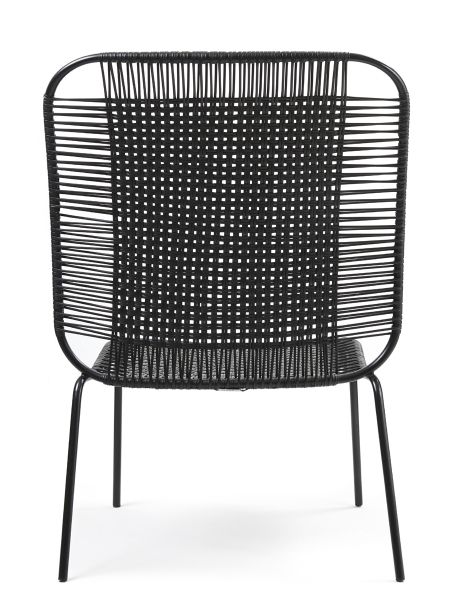 Cielo Lounge Chair High Lounge Chair High Outdoor ames Black - Black