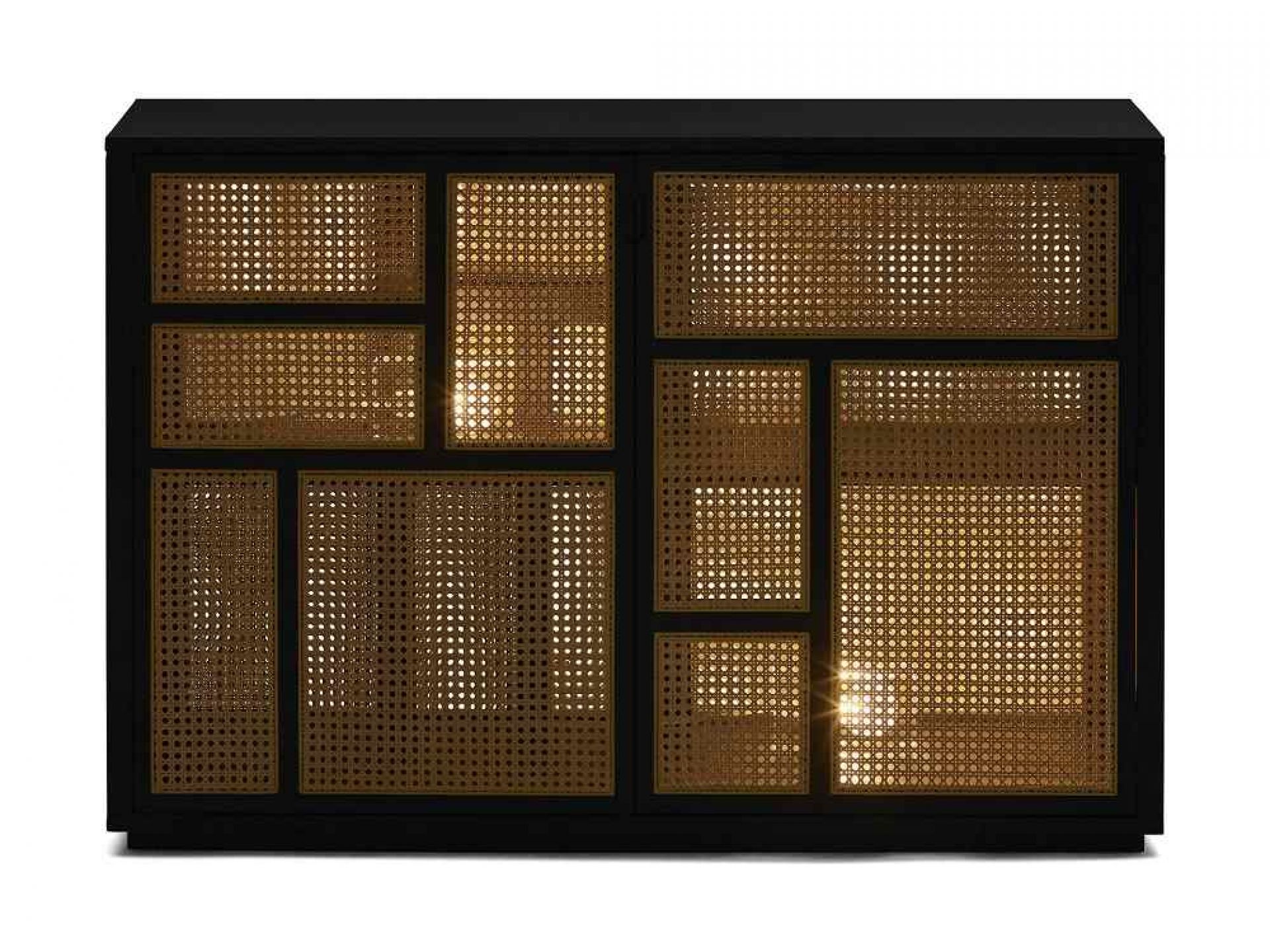 Air Sideboard Design House Stockholm Oak black
