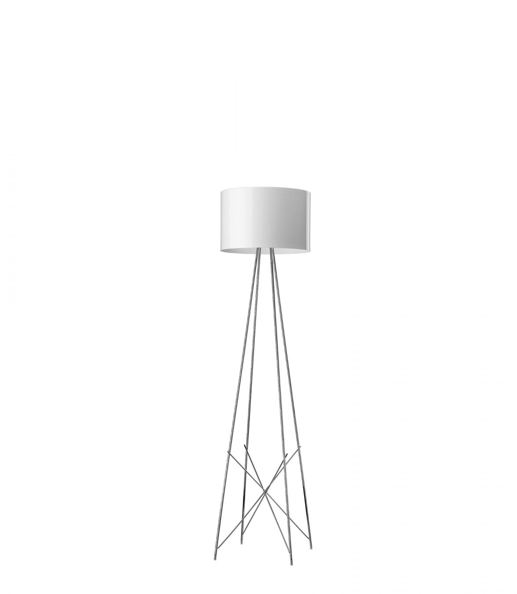 Ray F2 Floor Lamp Flos white