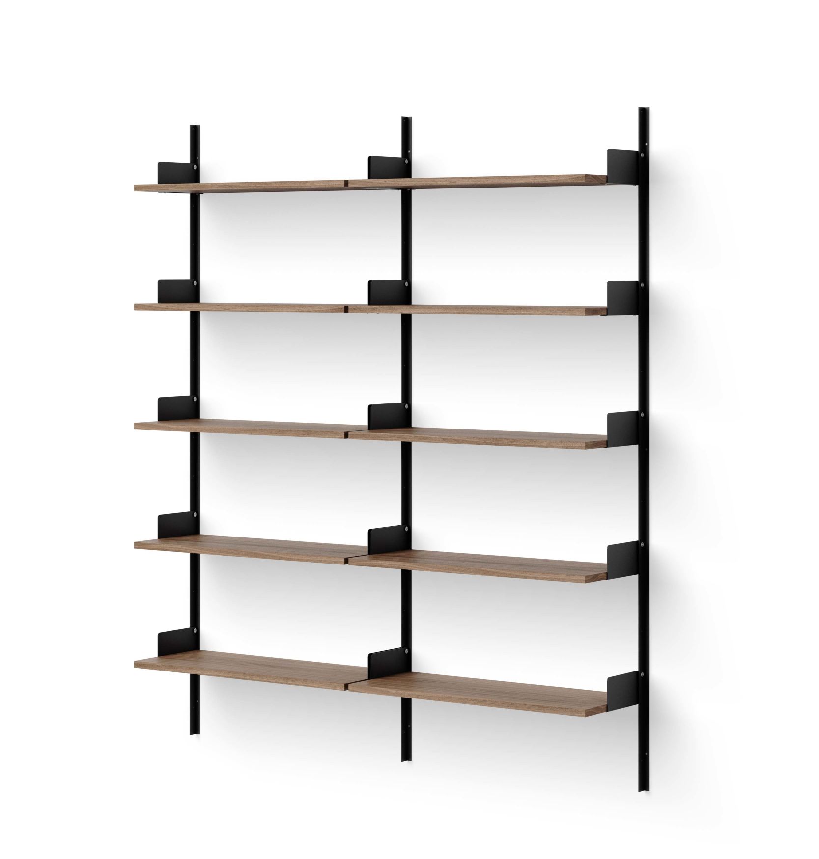 Library 1900 Wall Shelf Walnut New Works