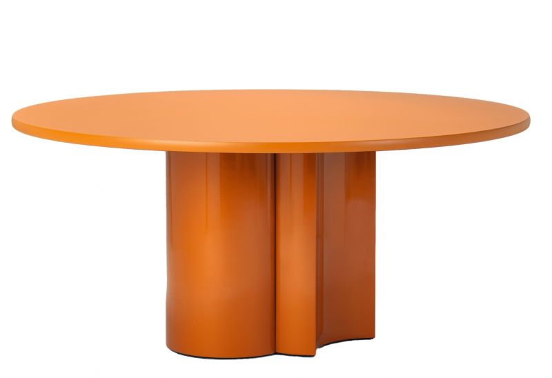 2325 Bol dining table Ø 160 cm Zanotta Caramel matt