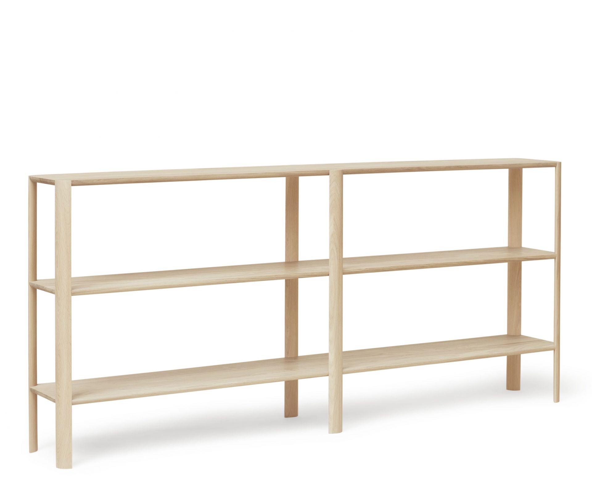 Leaf Shelf 2x3 Oak white oiled Form & Refine