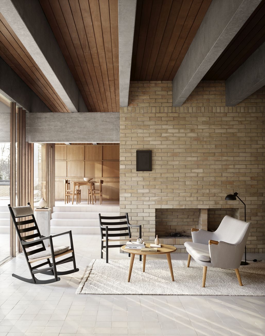 CH45 Rocking Chair - Oak oiled Carl Hansen & Søn