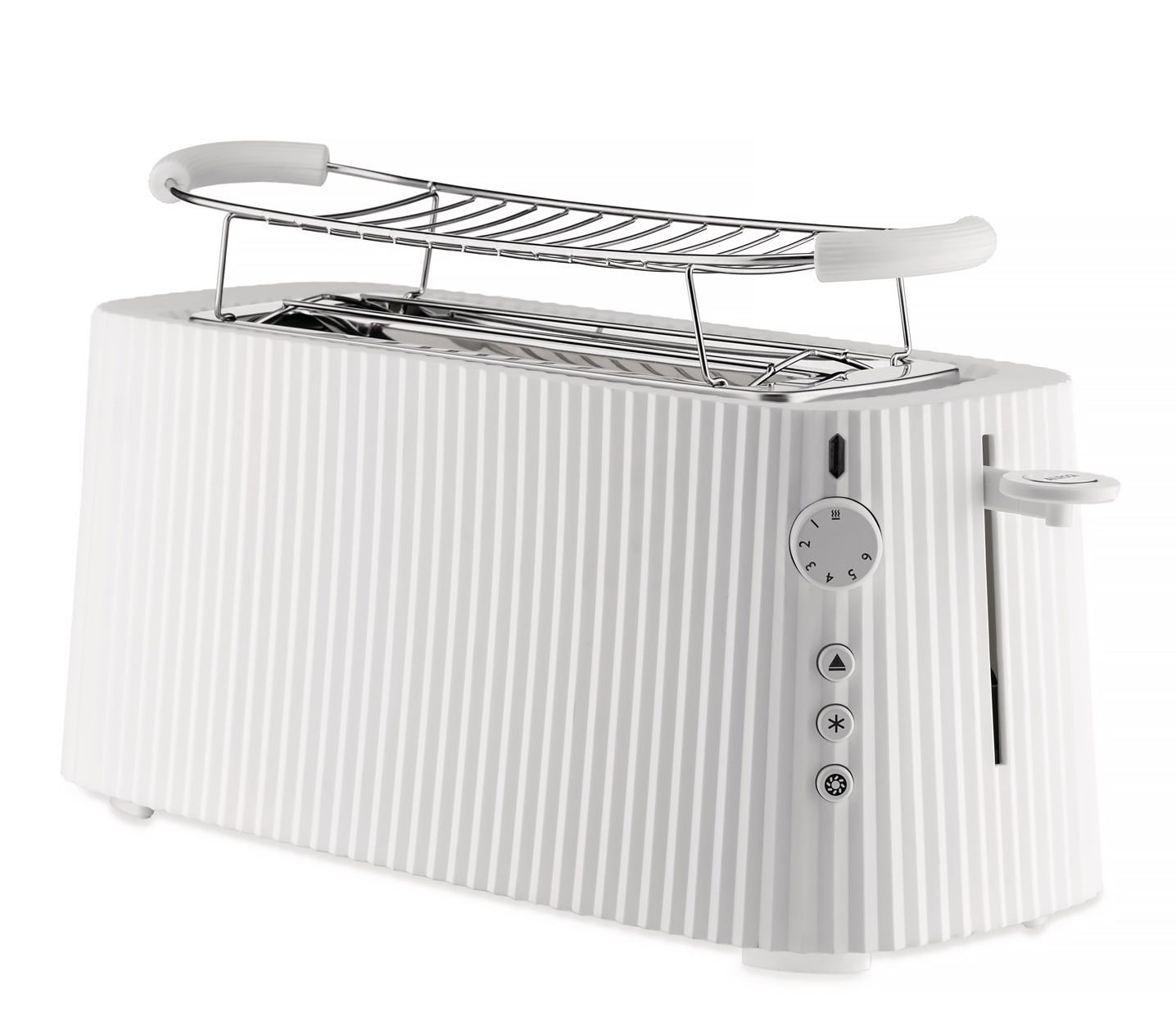 MDL15 Plissé Toaster XXL Alessi White