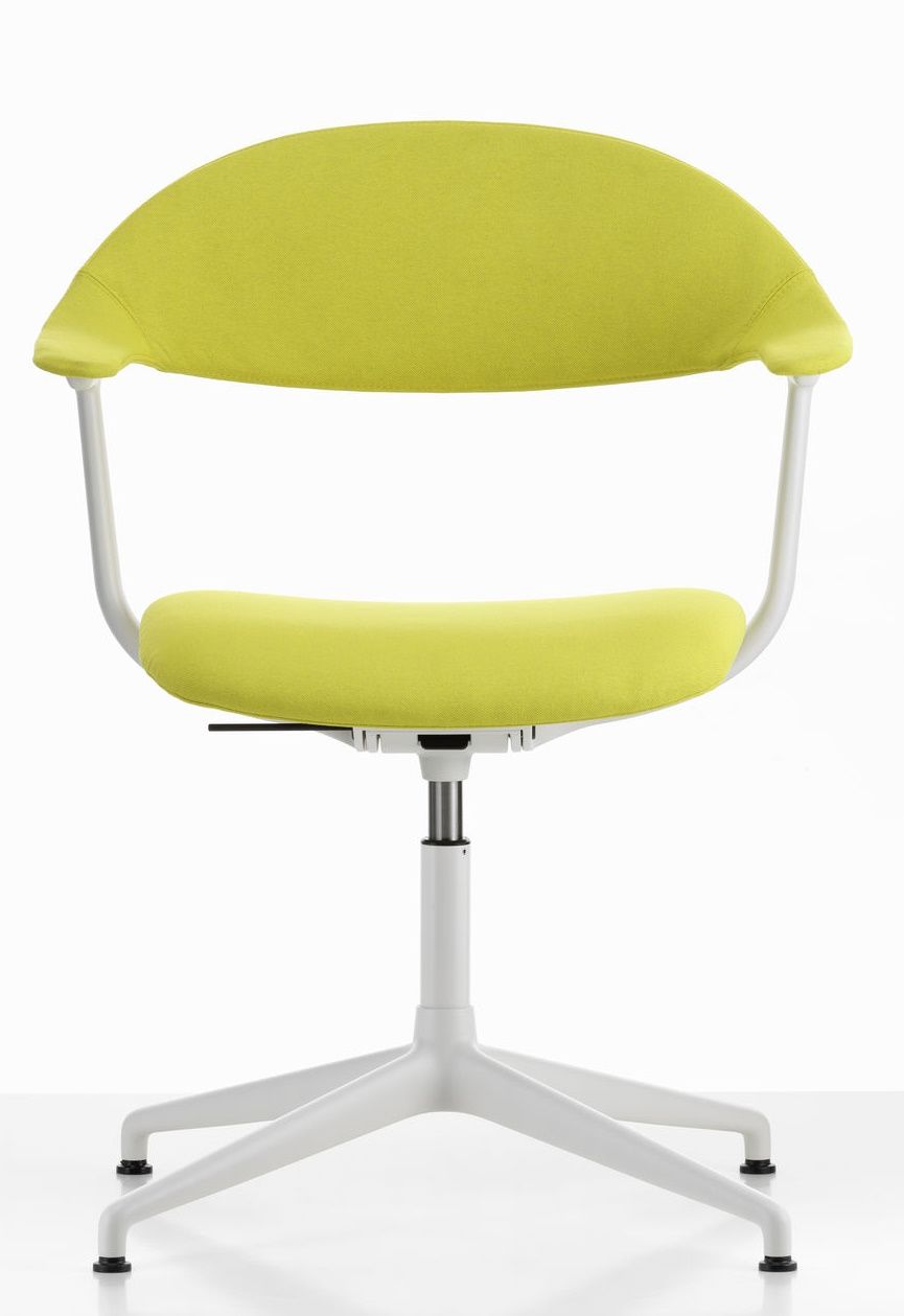 Mynt back and seat Plywood office swivel chair Vitra