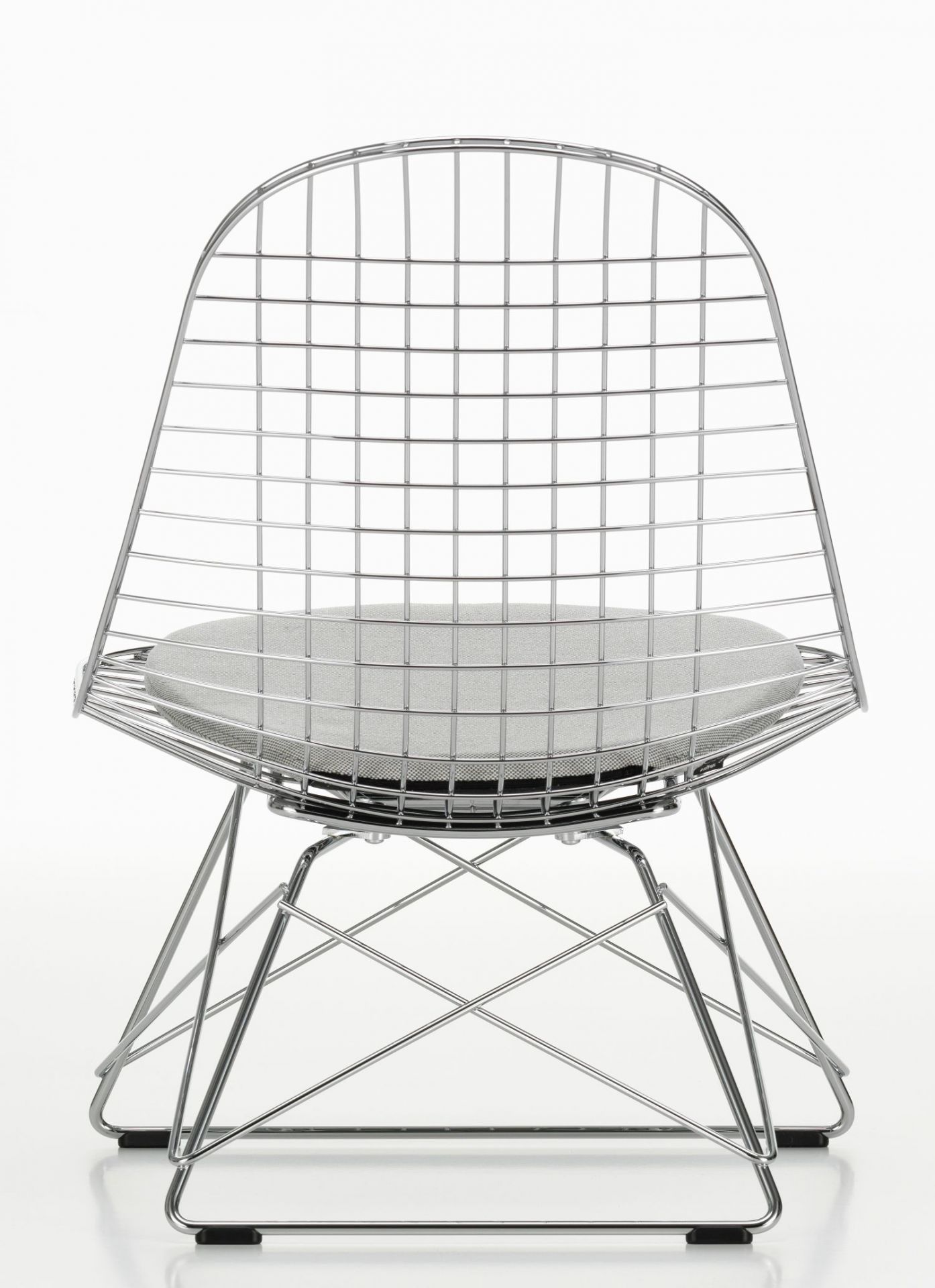 LKR-5 Wire Chair Chair with Seat Cushion Vitra