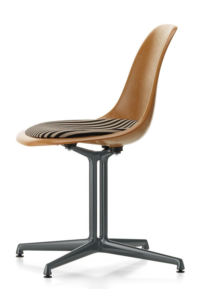 Eames Fibreglass Side Chair La Fonda Ochre Dark Vitra LIMITED EDITION