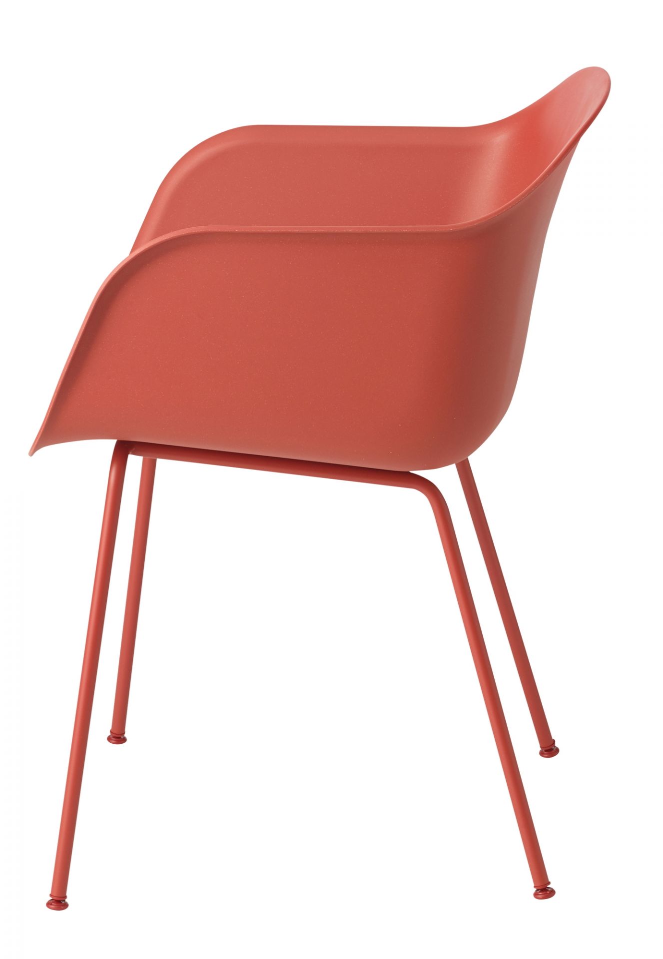 Fiber Armchair Tube Base Chair Muuto