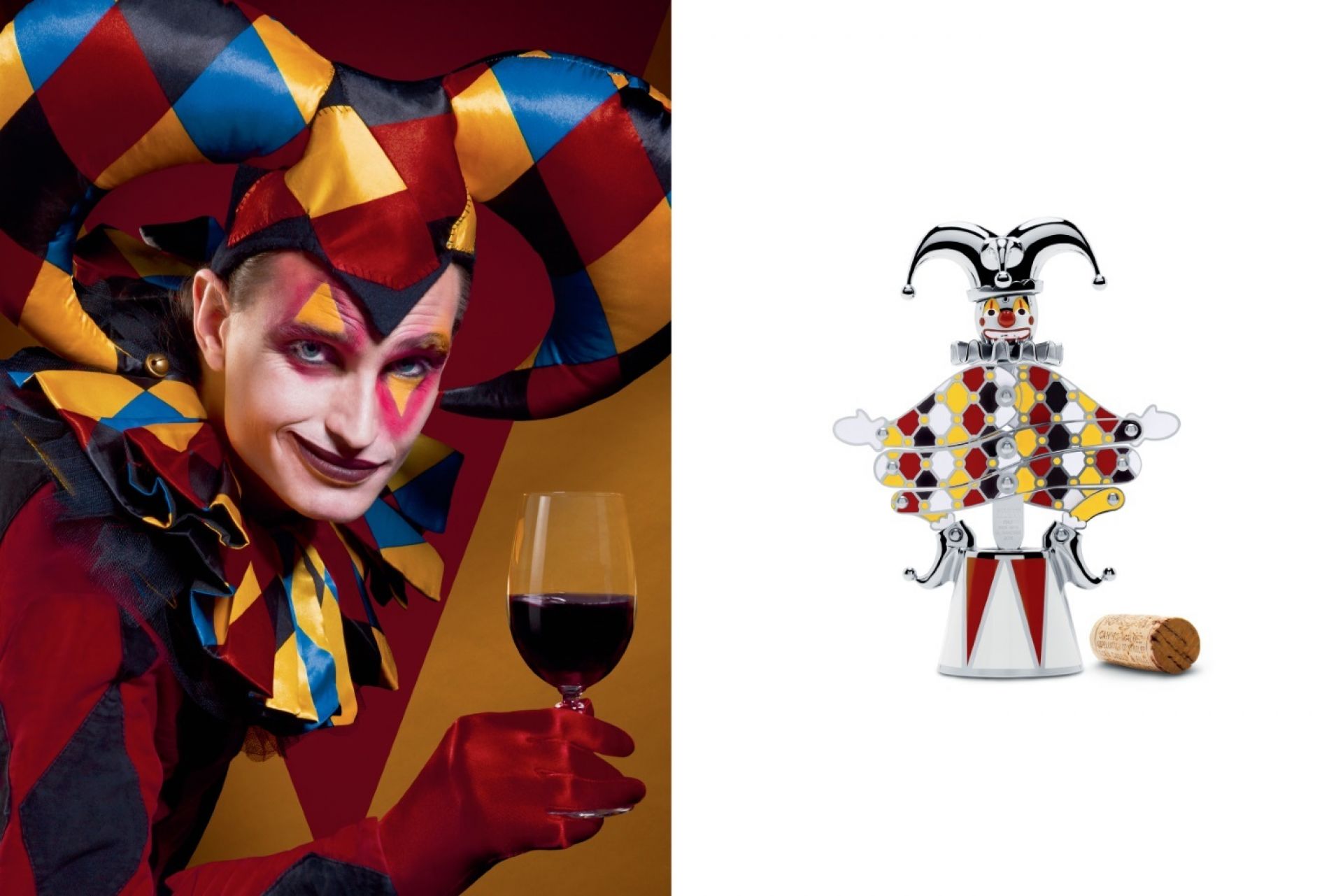 Alessi Circus The Jester corkscrew Alessi LIMITED EDITION