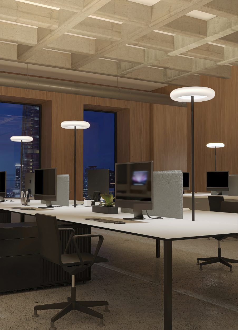 Oto surface-mounted table lamp Belux 