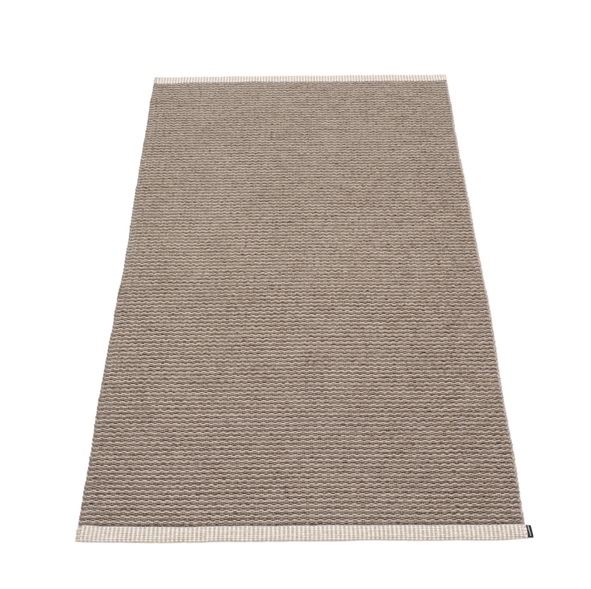 Mono Plastic Carpet 85x160 Pappelina Mud