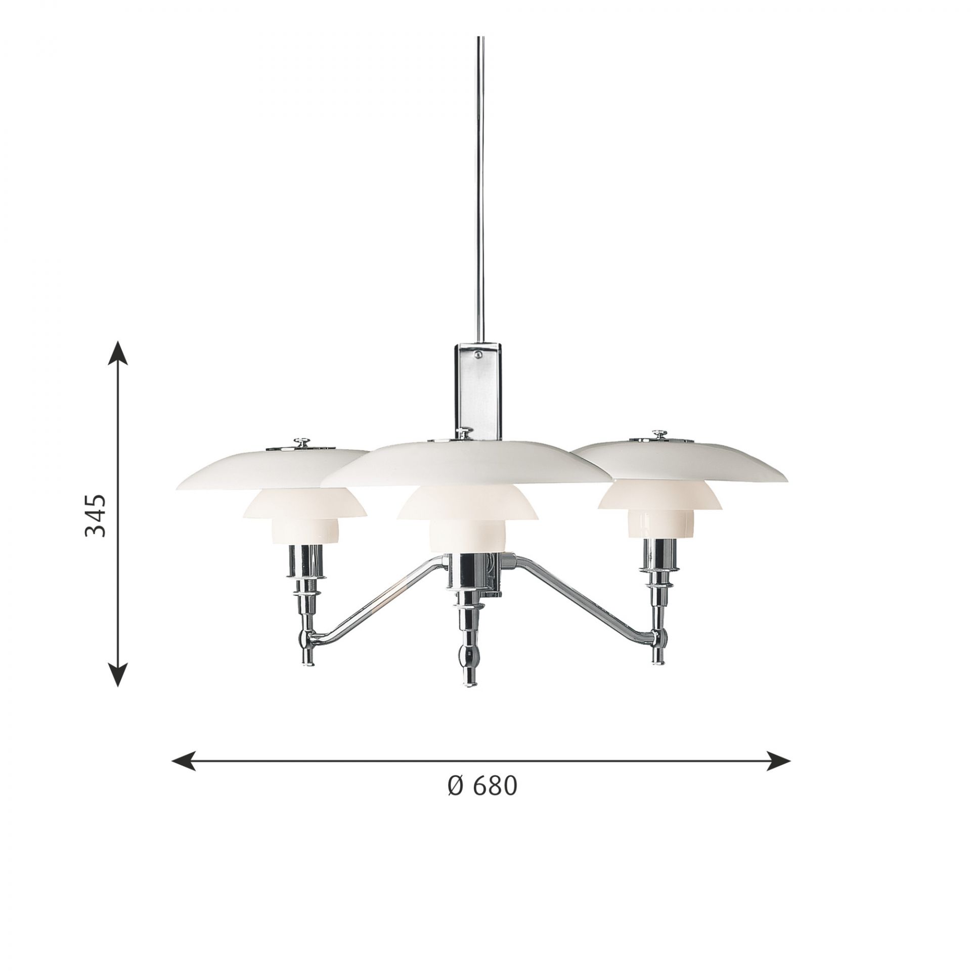 PH 3/2 Academy Pendant light Louis Poulsen