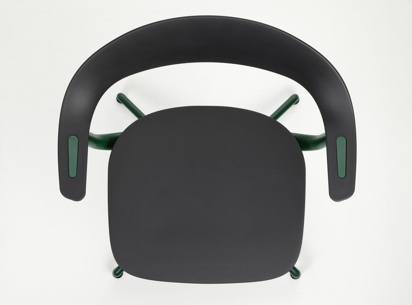 Mynt back and seat plastic office swivel chair Vitra