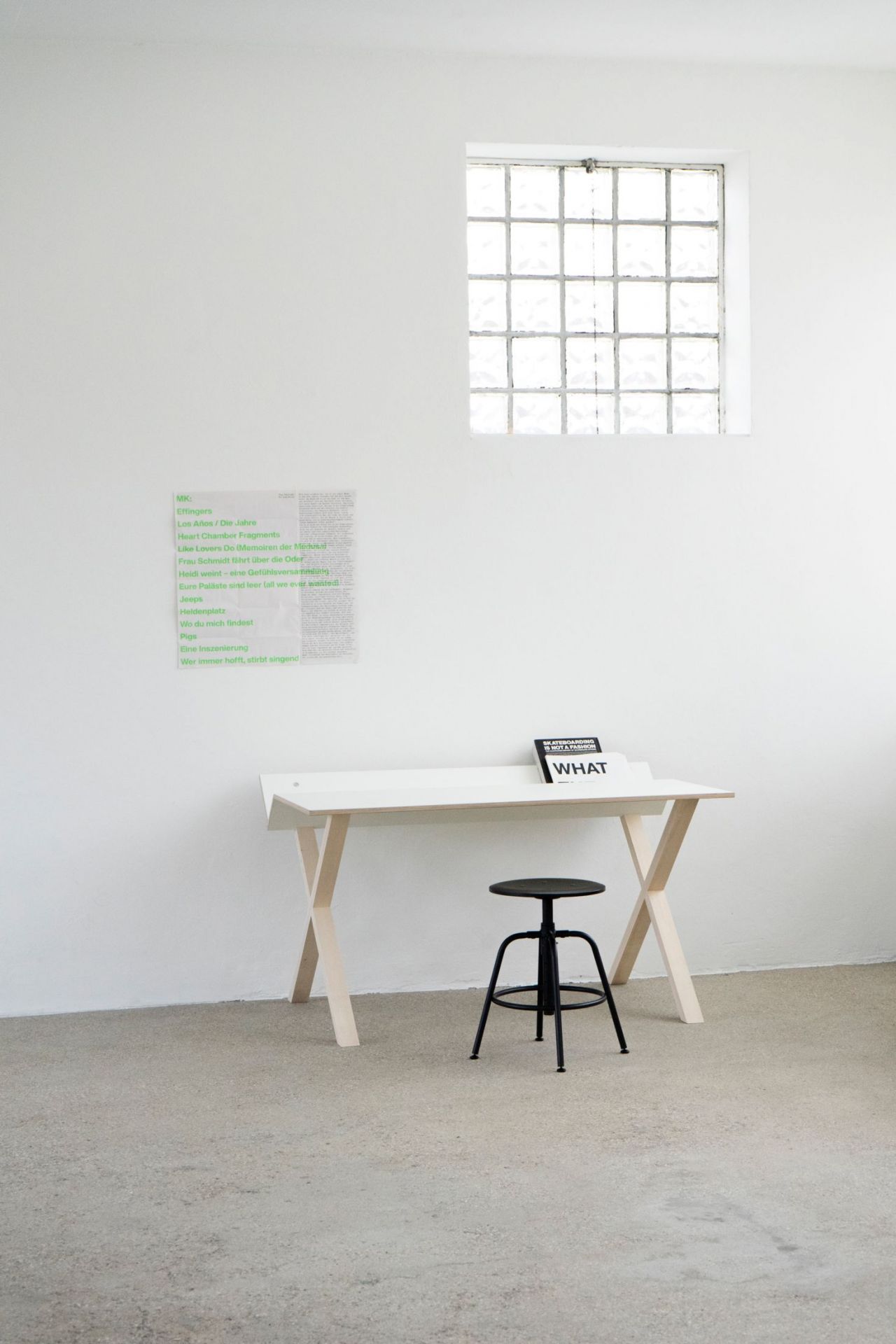 Kant desk Nils Holger Moormann