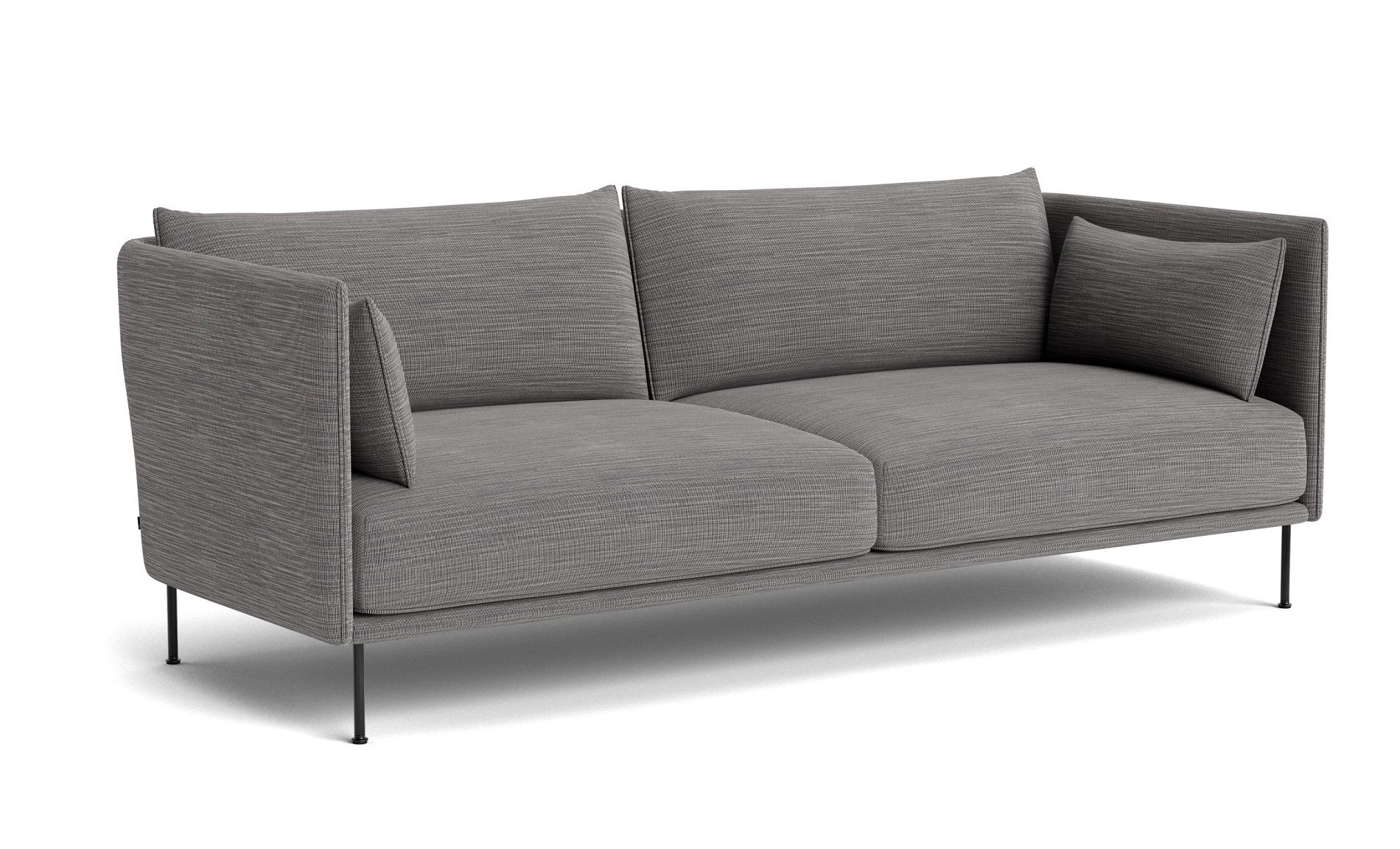 Silhouette Sofa 3-seater Low Hay