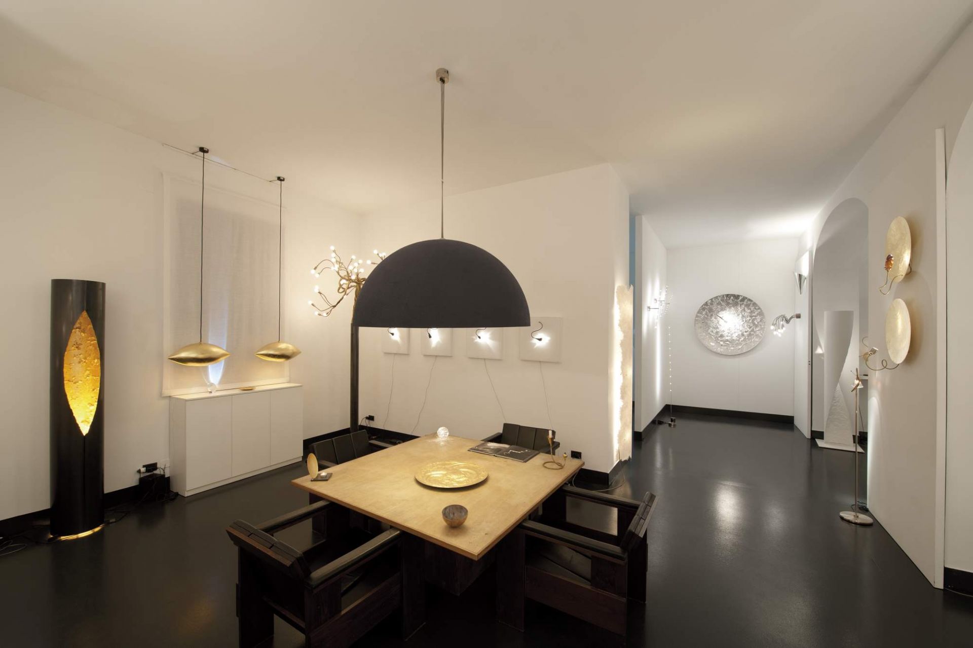 Malagola pendant light L 55 cm / GOLD Catellani & Smith SINGLE PIECES