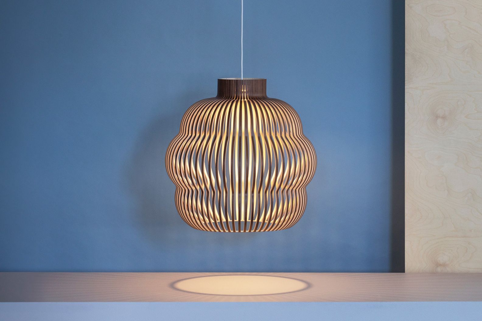 Kumulo 5200 pendant lamp birch Secto Design