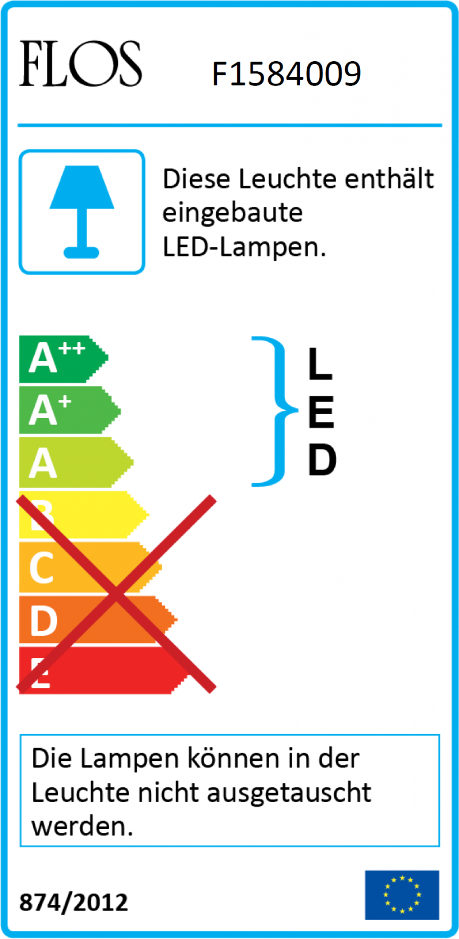 Clessidra Wall lamp Flos