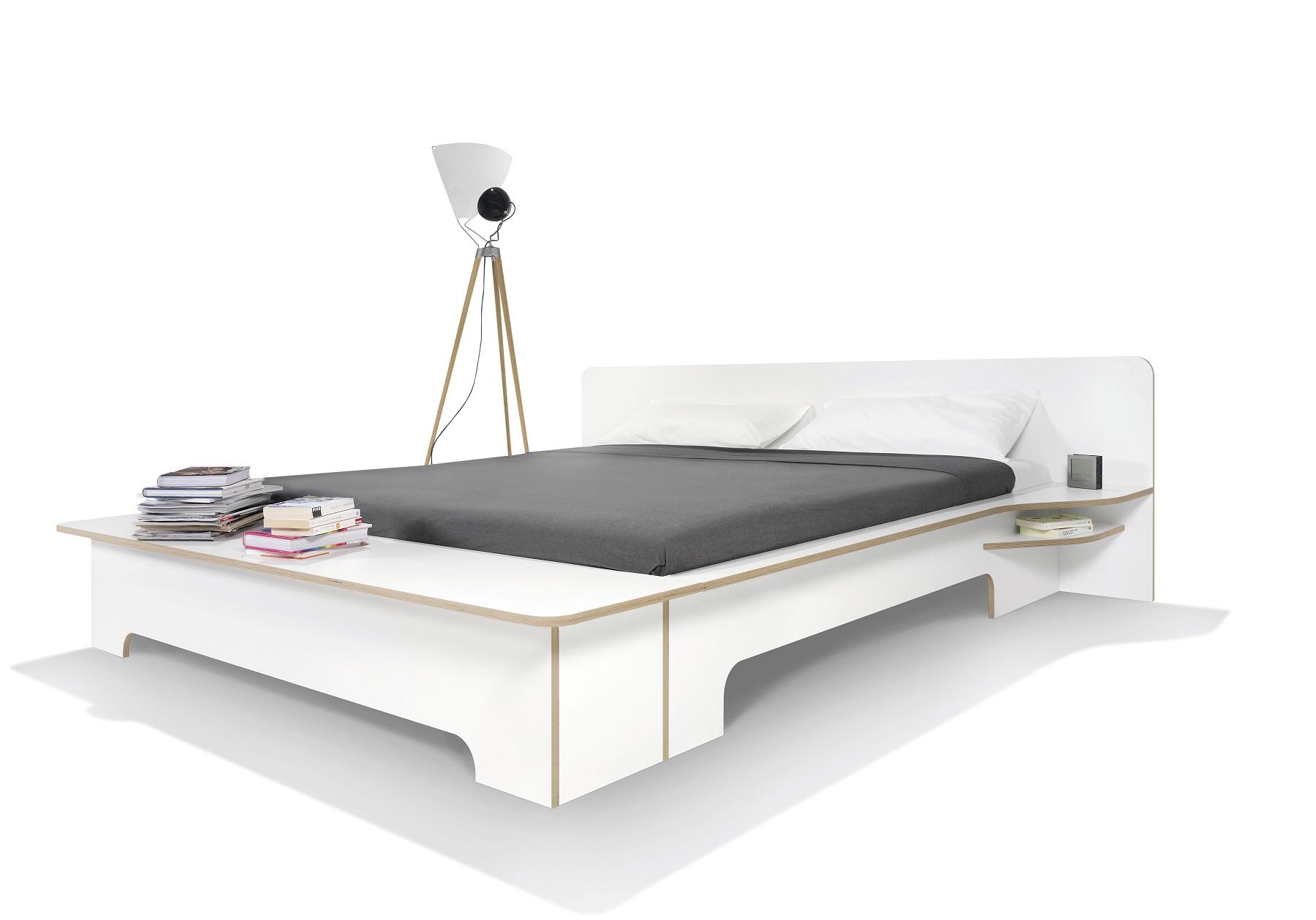 Plane Double bed Müller Möbelwerkstätten