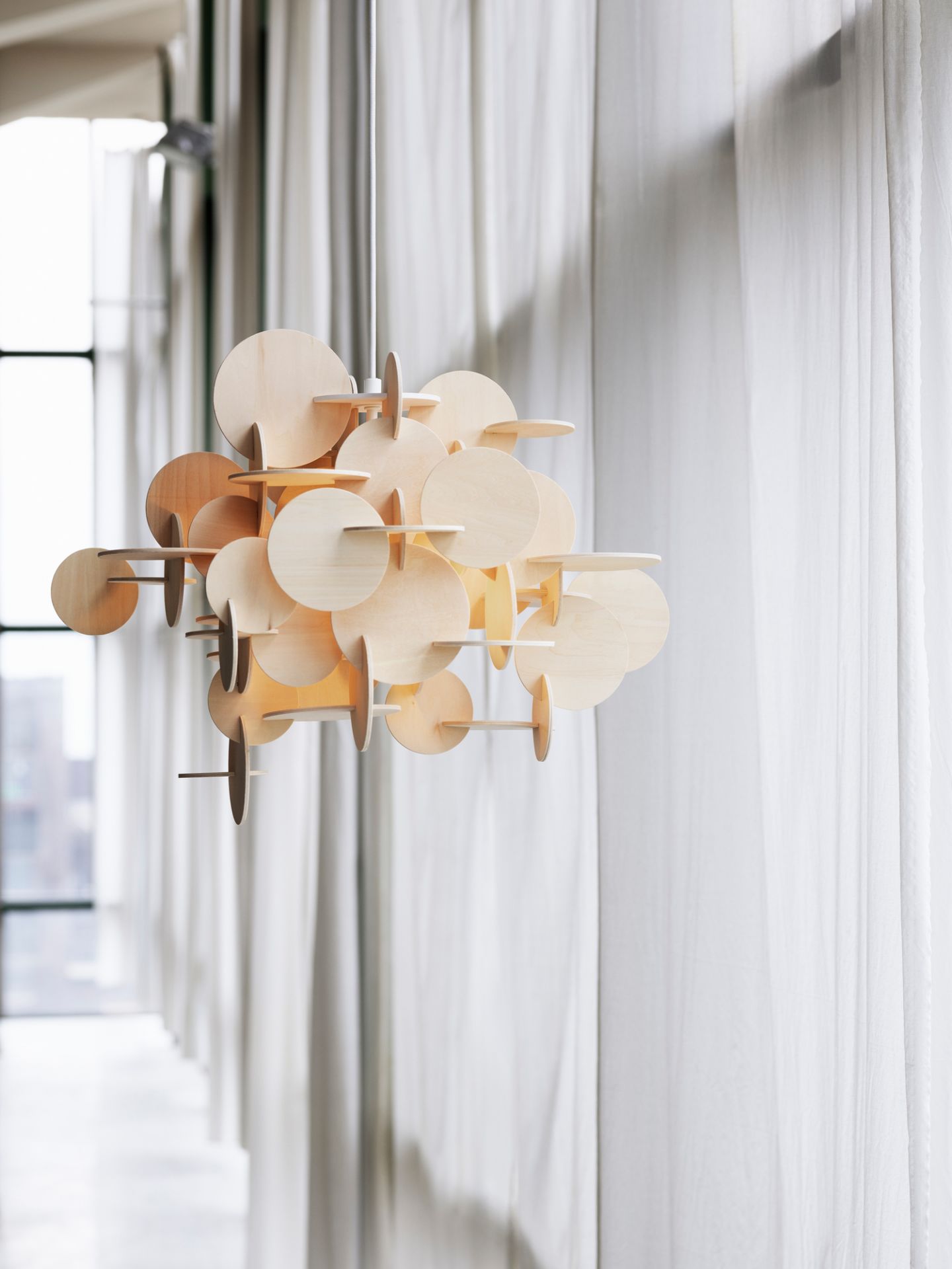 Bau Lamp Nature Pendant light Normann Copenhagen Small