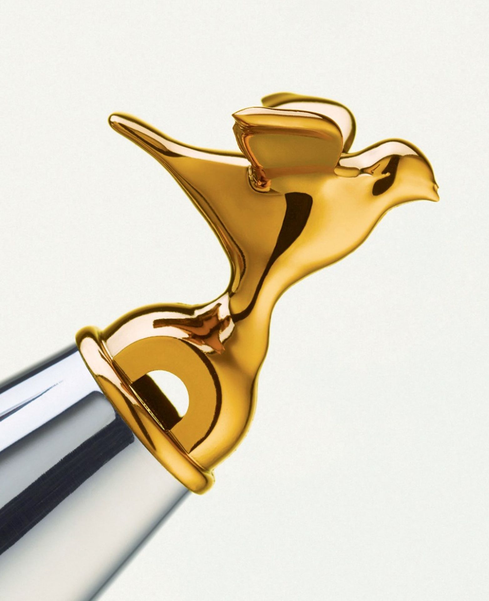 Flute, Replacement Bird Set of 2 for Kettle brass Alessi