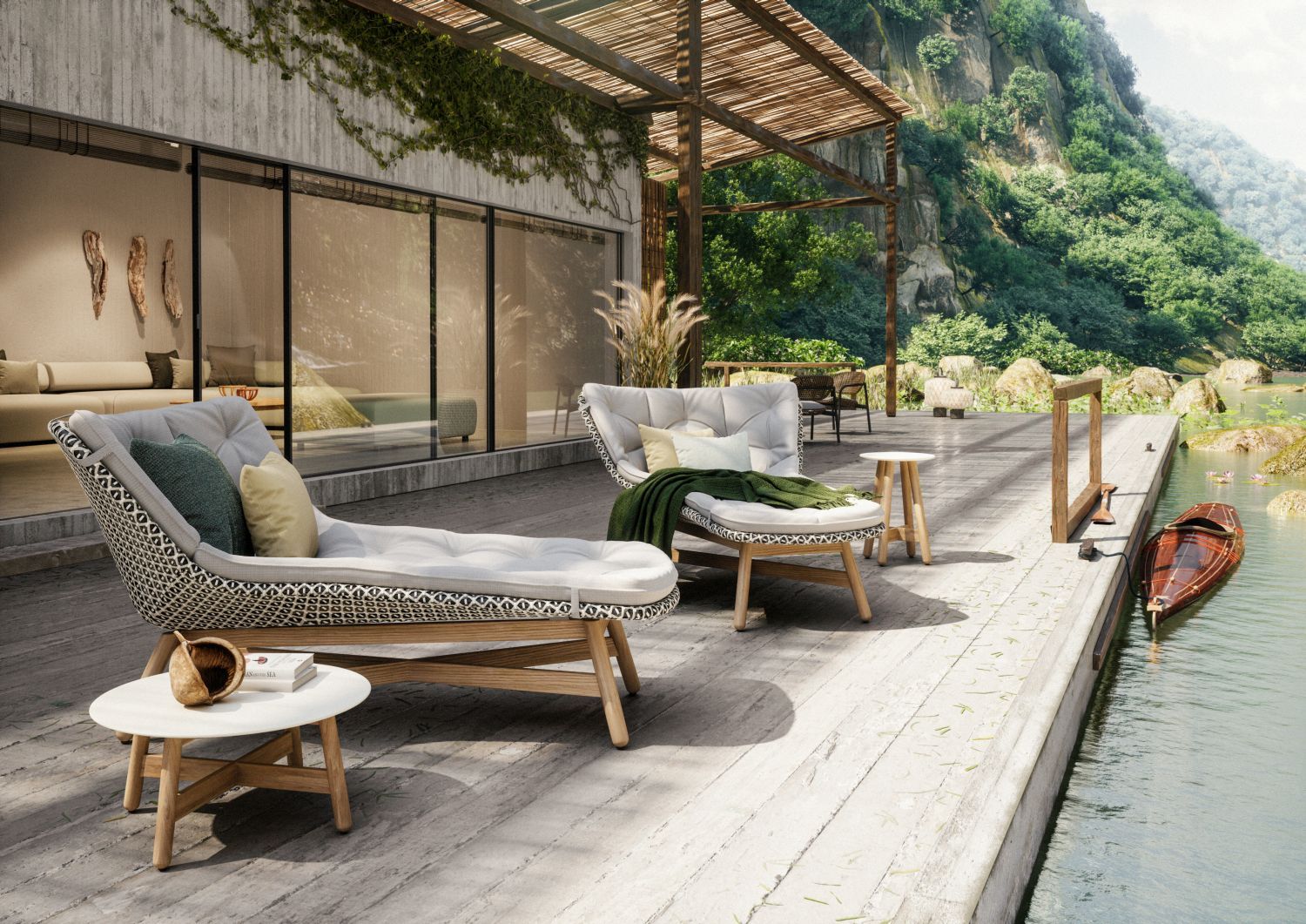 Mbrace Daybed incl. Cushion Dedon