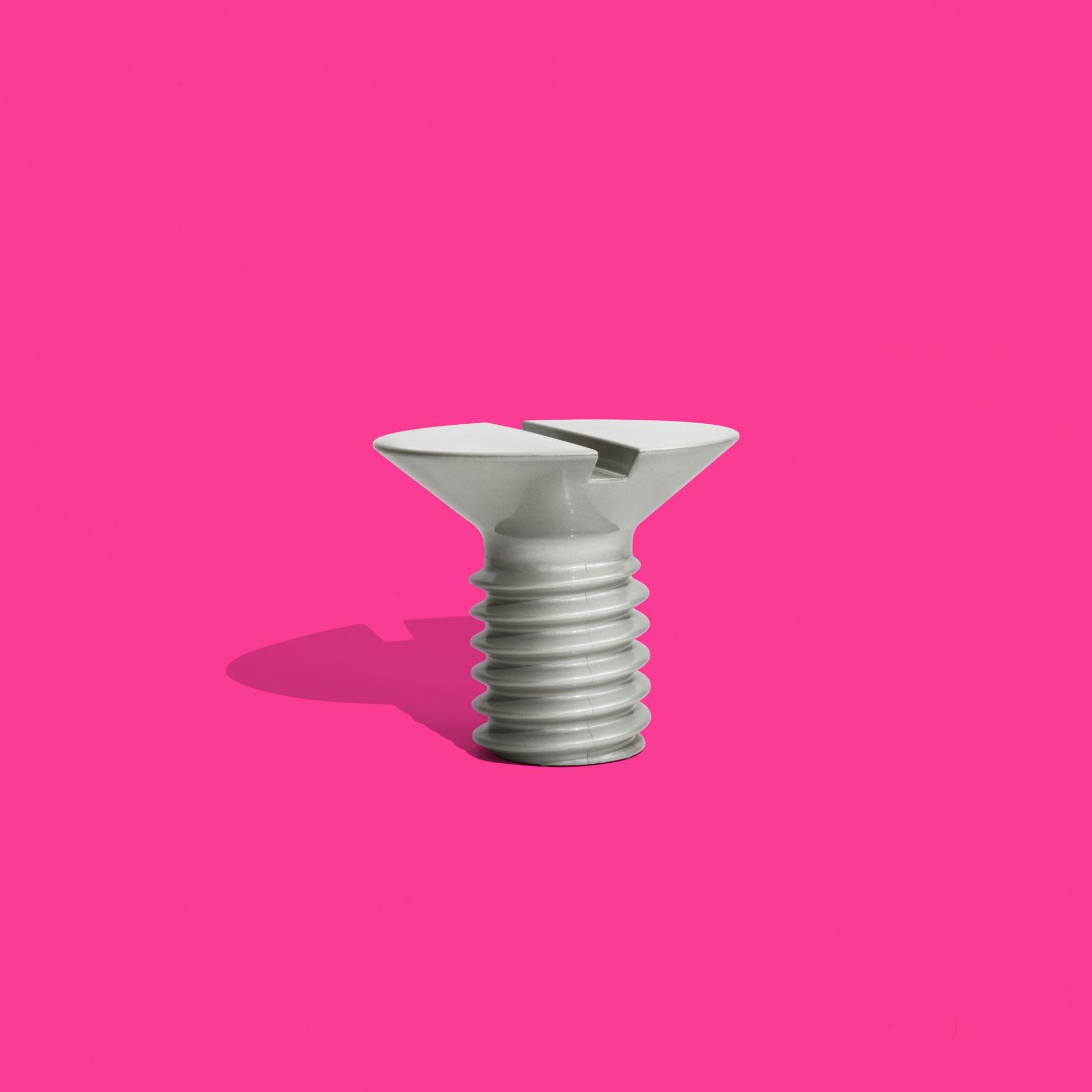Screw tabel small white Eero Aarnio Originals