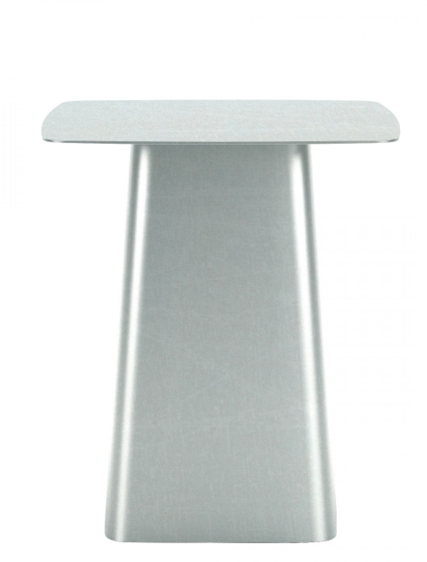 Metal Side Table Medium Galvanised Outdoor Vitra