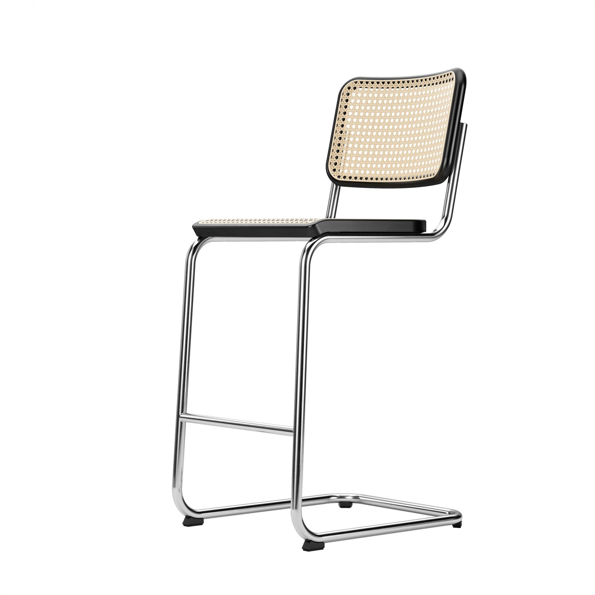 S 32 VH Tubular Steel Classic Barstool Thonet