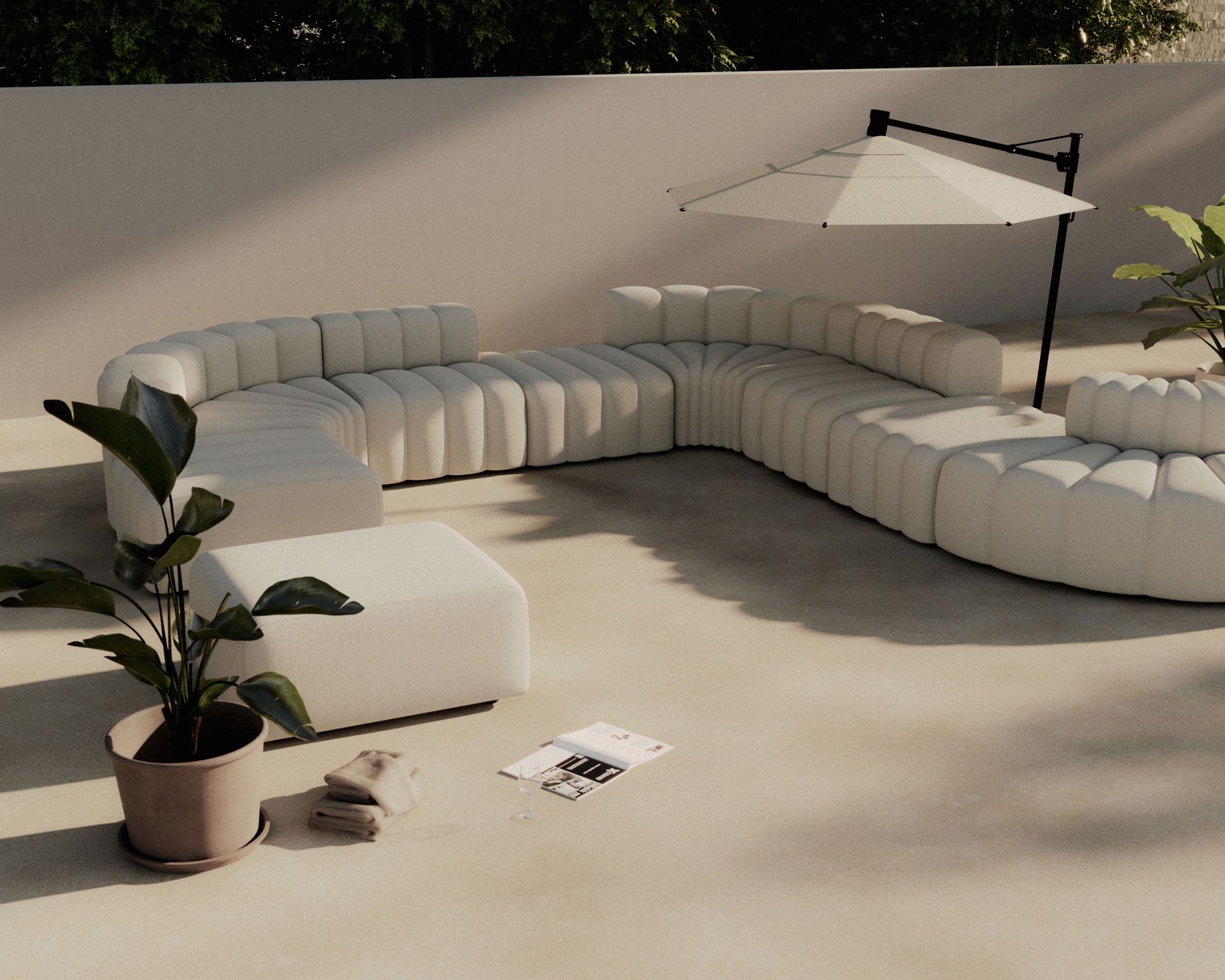 Studio Outdoor Ottoman Norr11