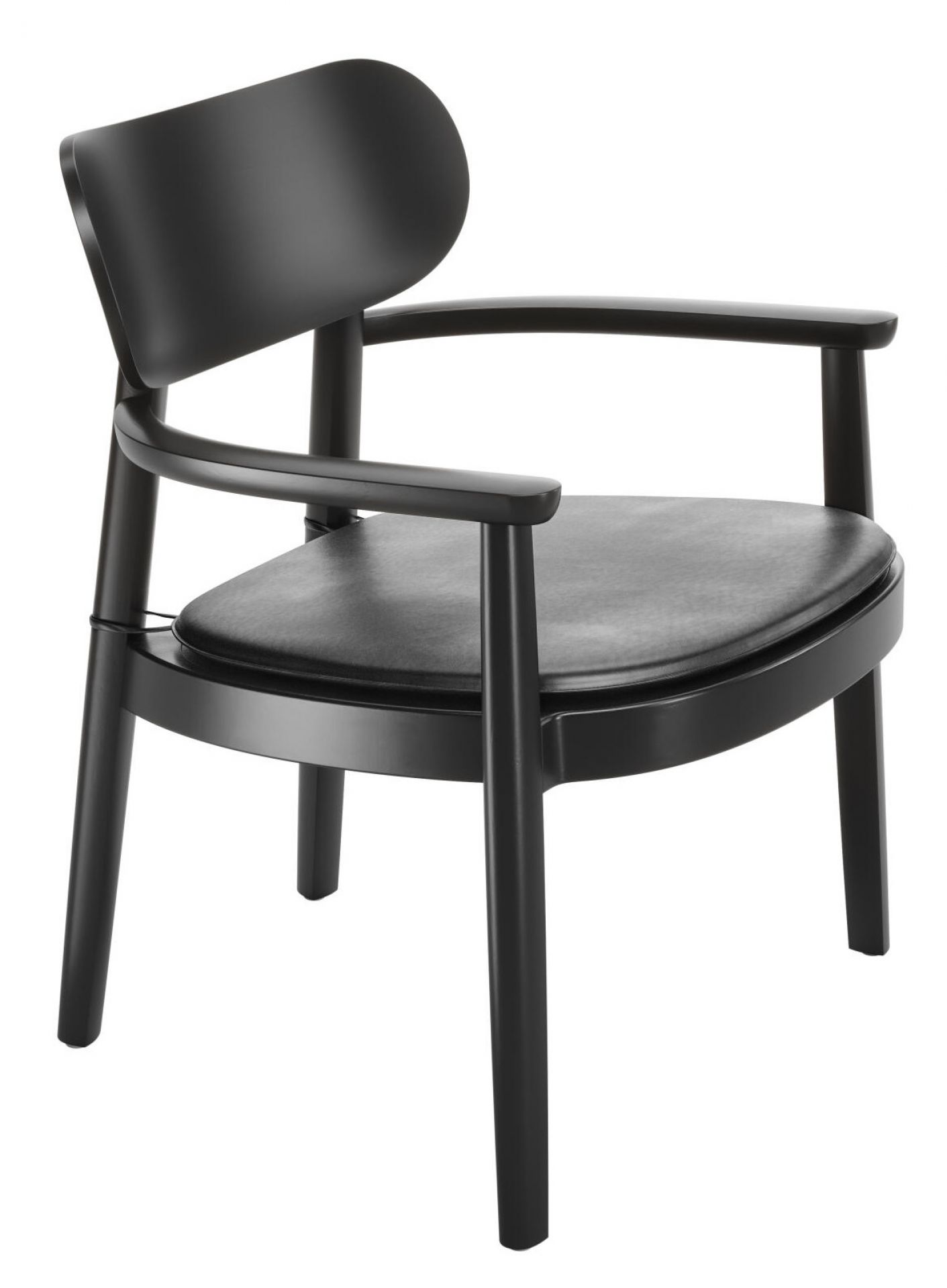 Upholstery 119 PA for wooden armchair with armrests Thonet 