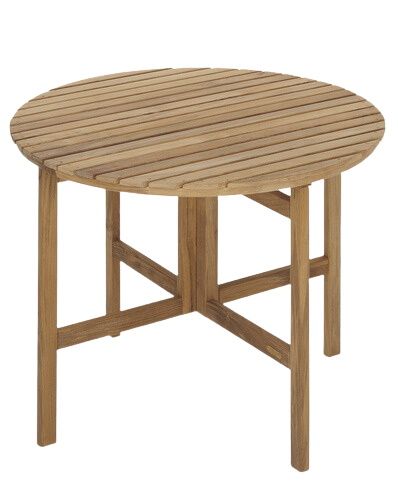 Selandia Table Ø 94 Side Table Folding Outdoor Skagerak by Fritz Hansen