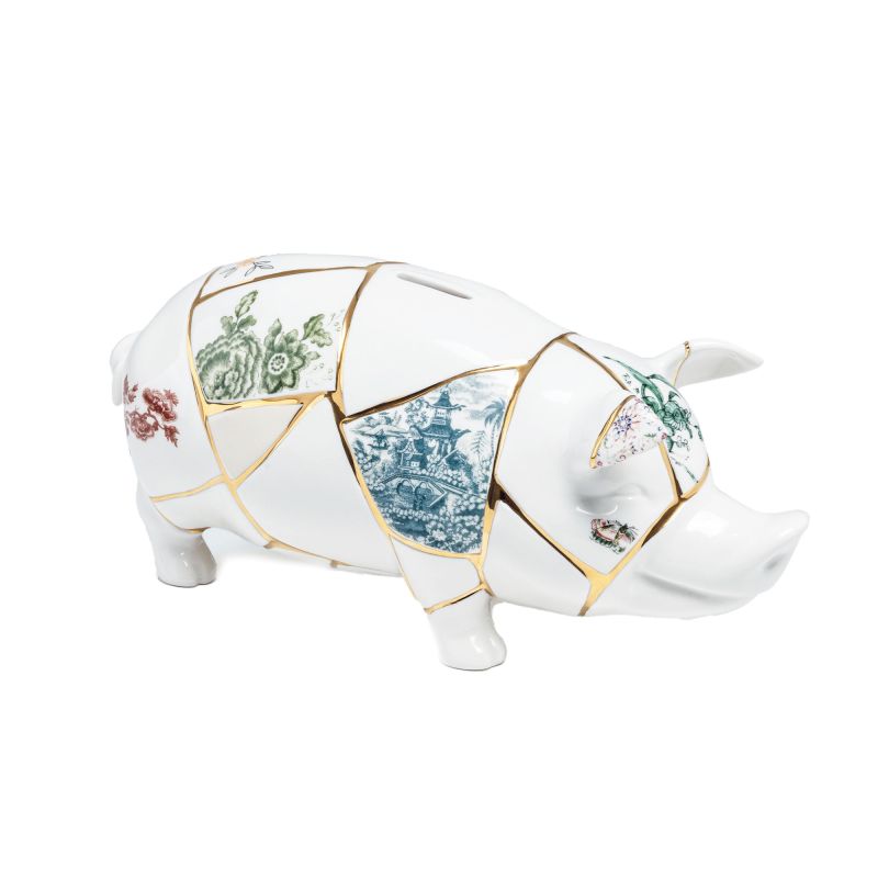 Kintsugi Moneybox Piggy Bank Seletti