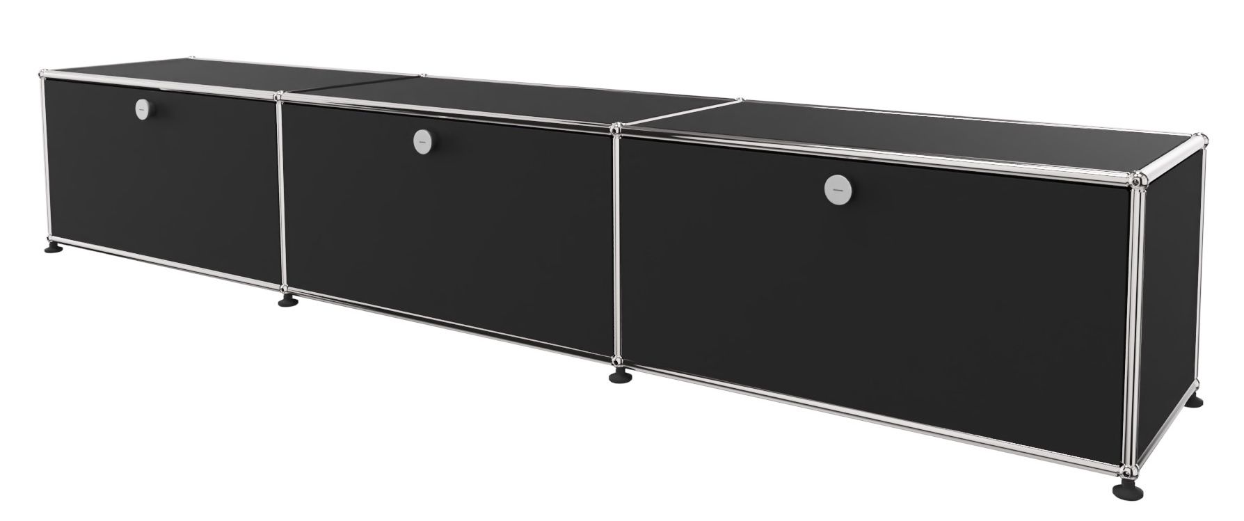 USM Haller Lowboard 3 Flaps Graphite black - FAST DELIVERY