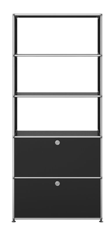 USM Haller shelf with 2 doors – QUICK SHIP