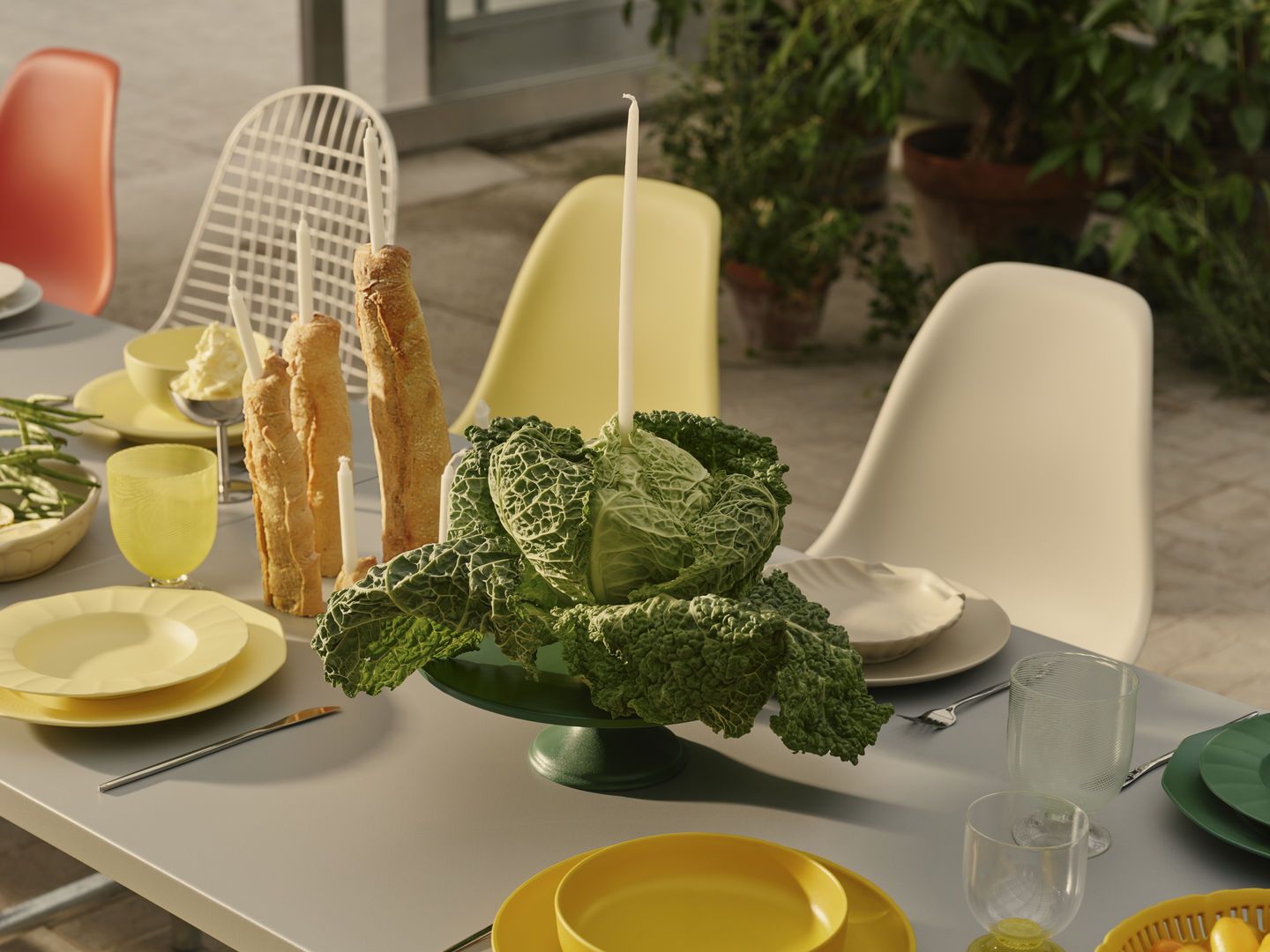 Eames Plastic Side Chair DSR Chair Vitra