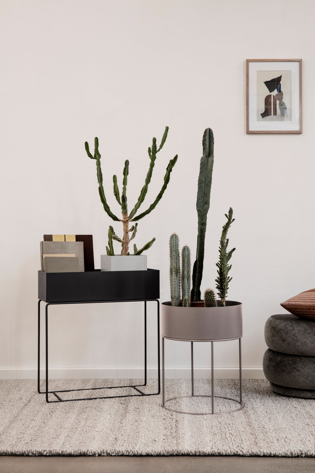 Plant Box round Ferm Living SINGLE PIECES