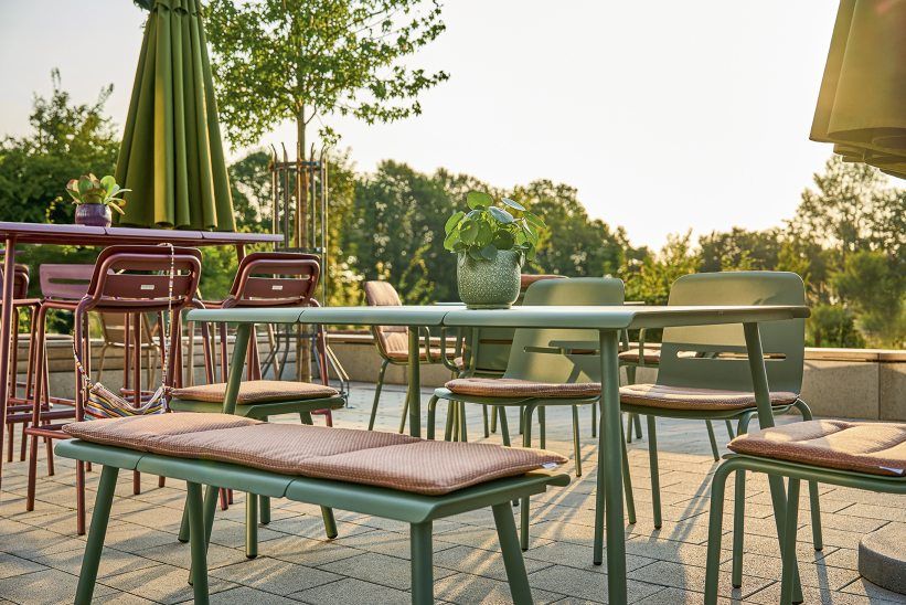 Vapio high table outdoor Weishäupl