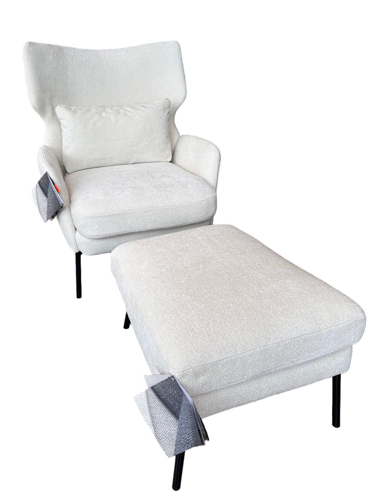 Seatrelax armchair & ottoman house model ed design