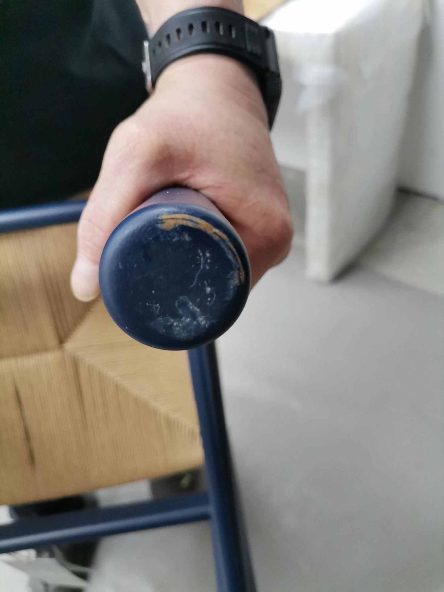 CH53 Stool BLUE CHS Carl Hansen & Søn IMPERFECT ITEMS