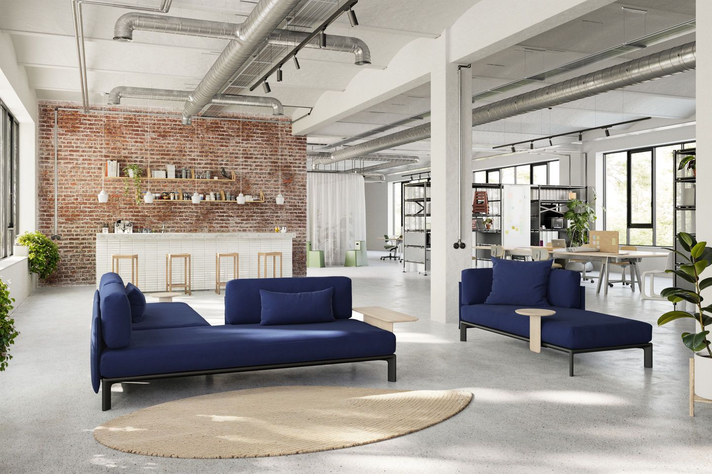 Anagram platform connector 2 pieces Vitra  