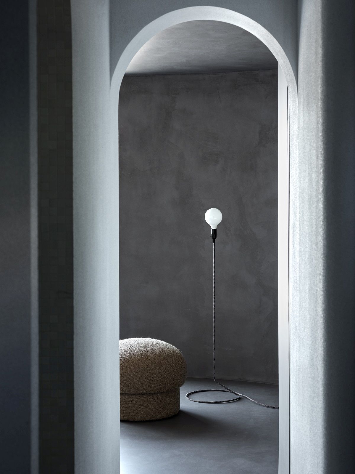 Uno pouf stool 65 cm GREEN Design House Stockholm SINGLE PIECES